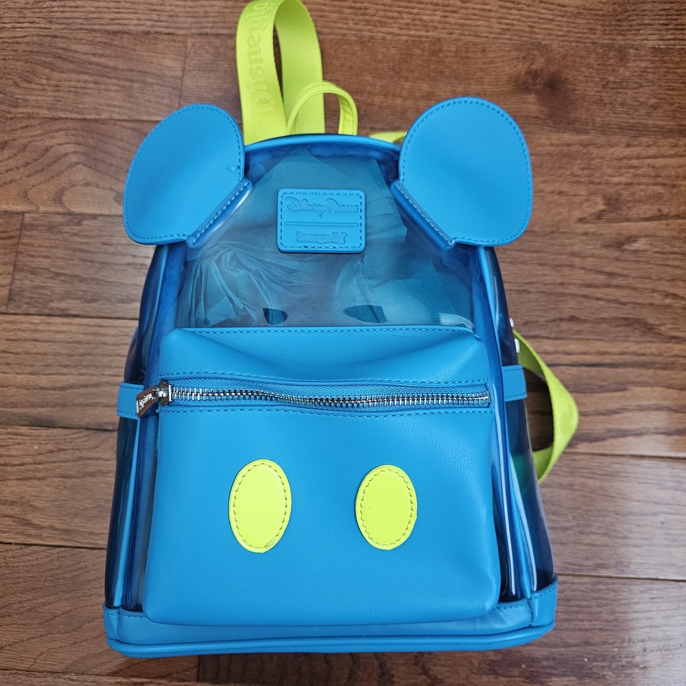 Disney Parks X Loungefly Transparent Mini Backpack